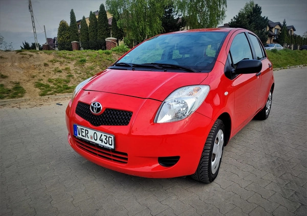 Toyota Yaris cena 14950 przebieg: 172000, rok produkcji 2008 z Zgierz małe 56